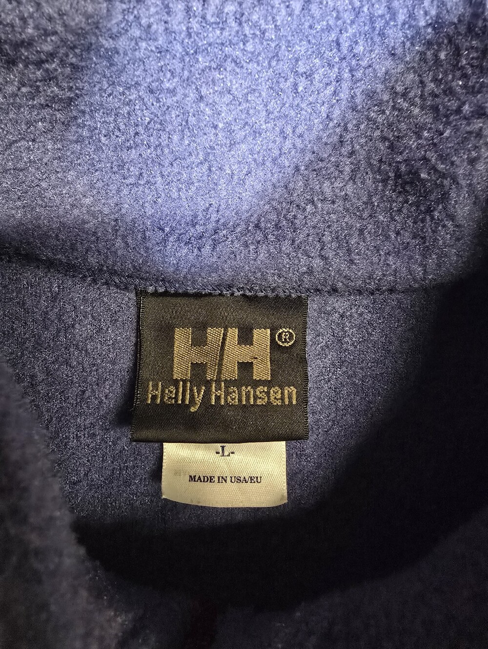 Vintage Helly Hansen Fleece Vest Size Large Fits Medium Made In USA - Picture 2 of 3